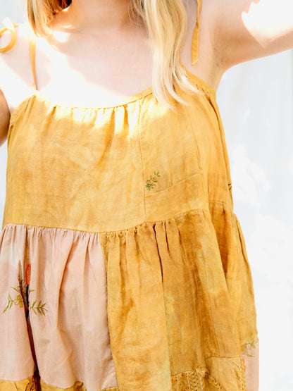 Tiered Linens Dress #1