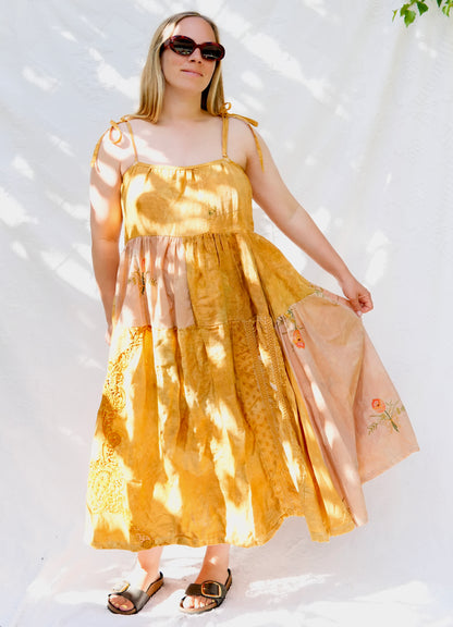 Tiered Linens Dress #1