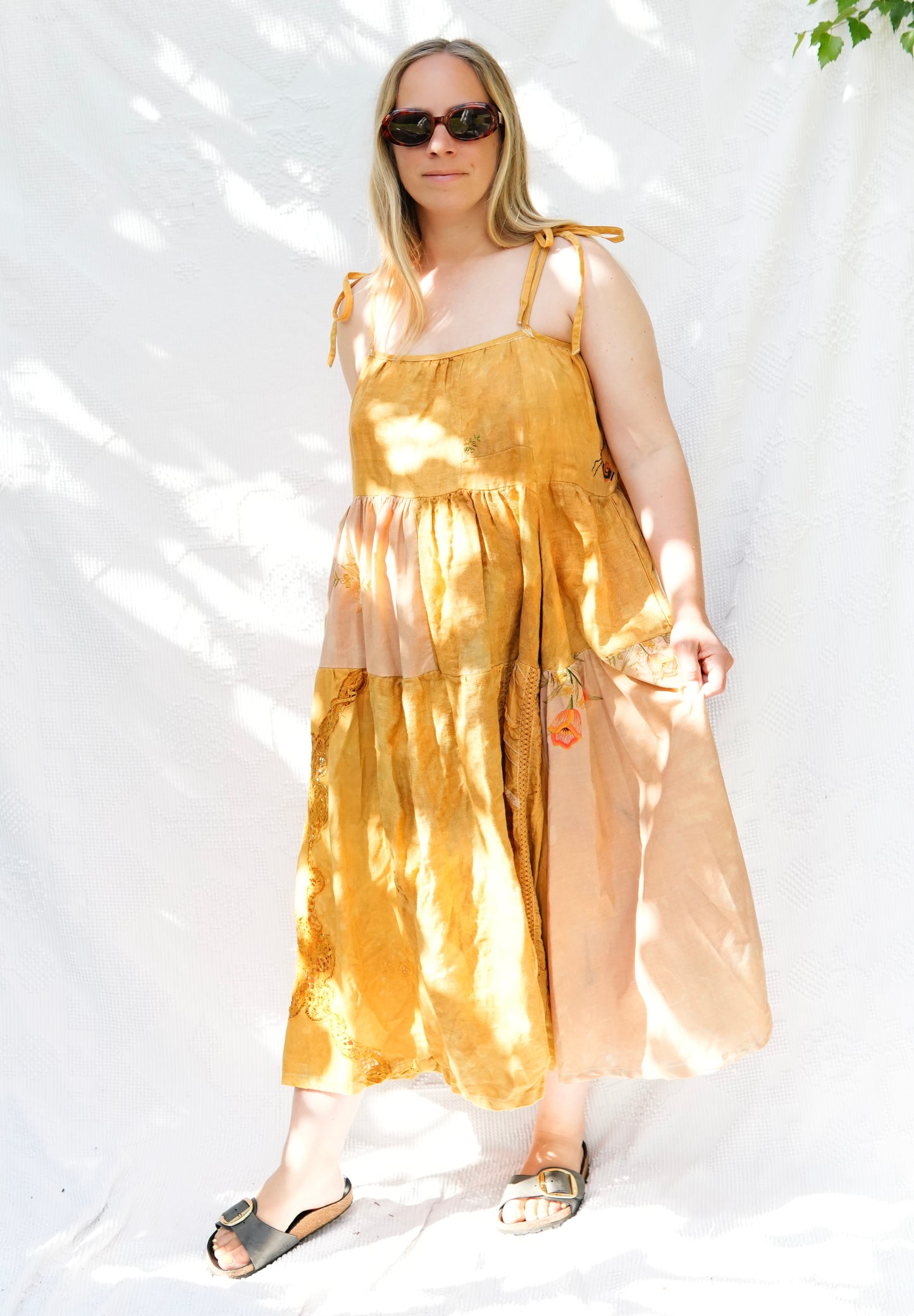 Tiered Linens Dress #1