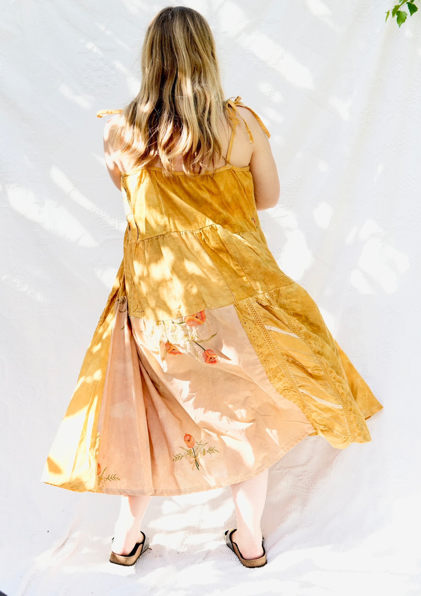 Tiered Linens Dress #1
