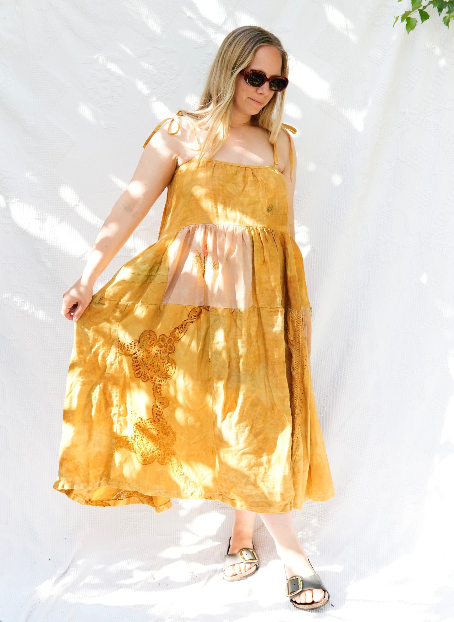 Tiered Linens Dress #1