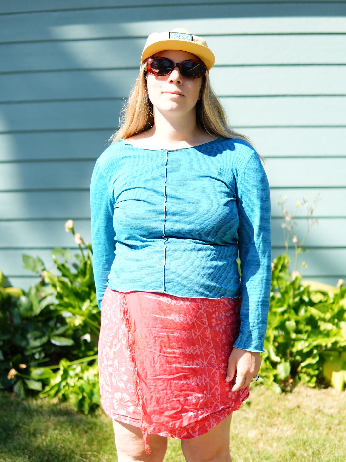 Contrast Sun Shirt #1