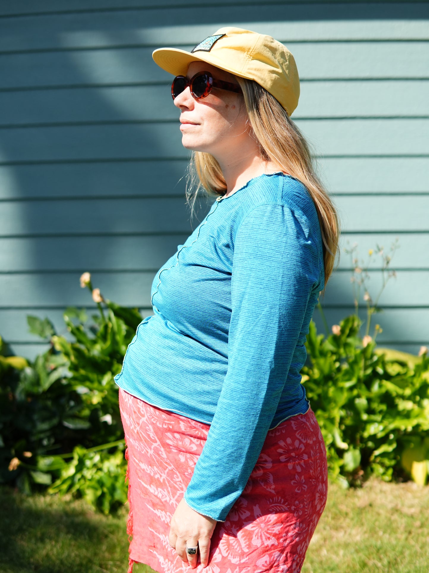 Contrast Sun Shirt #1