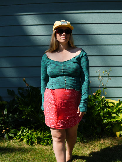 Contrast Sun Shirt #4