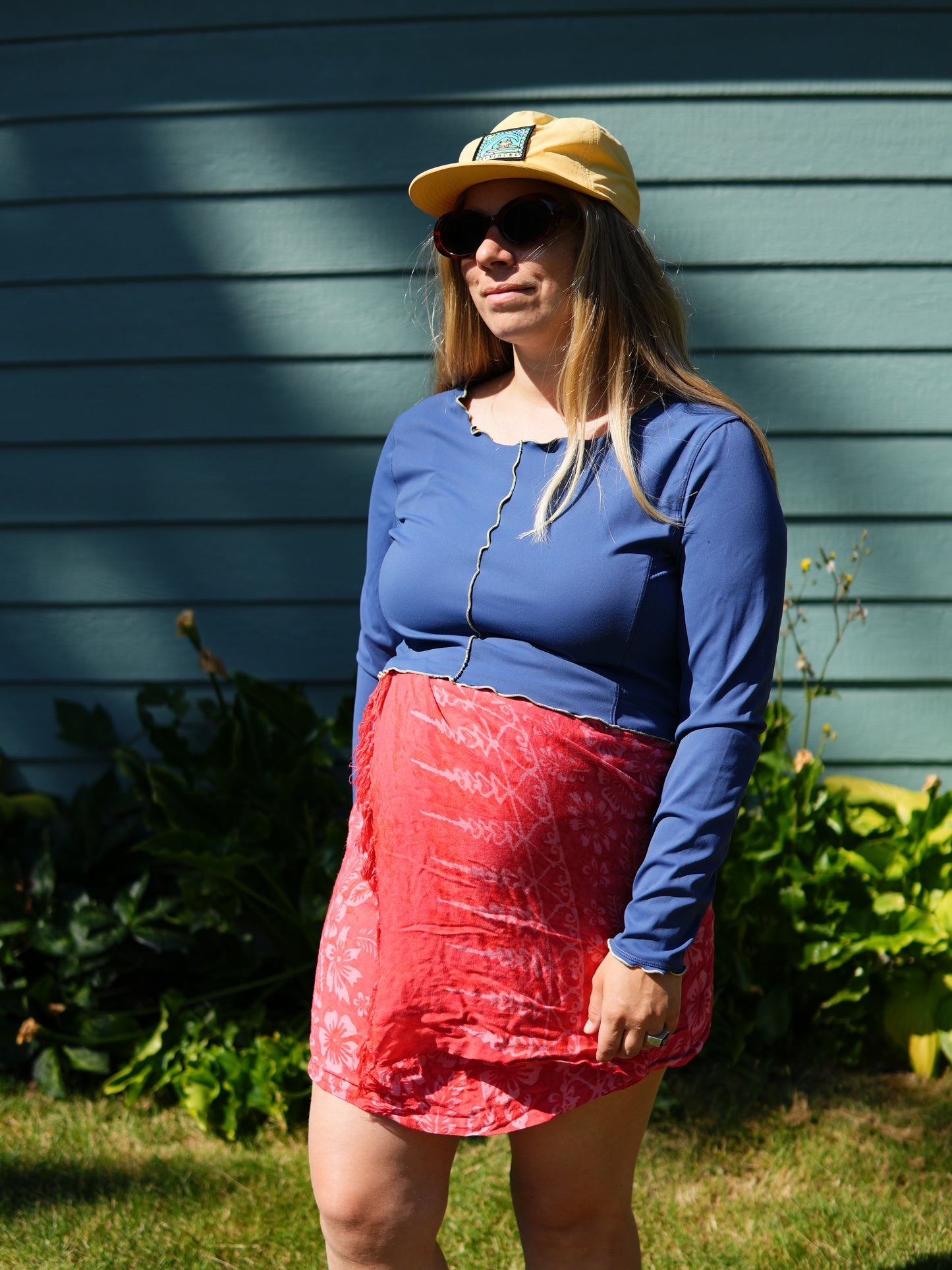 Contrast Sun Shirt #5