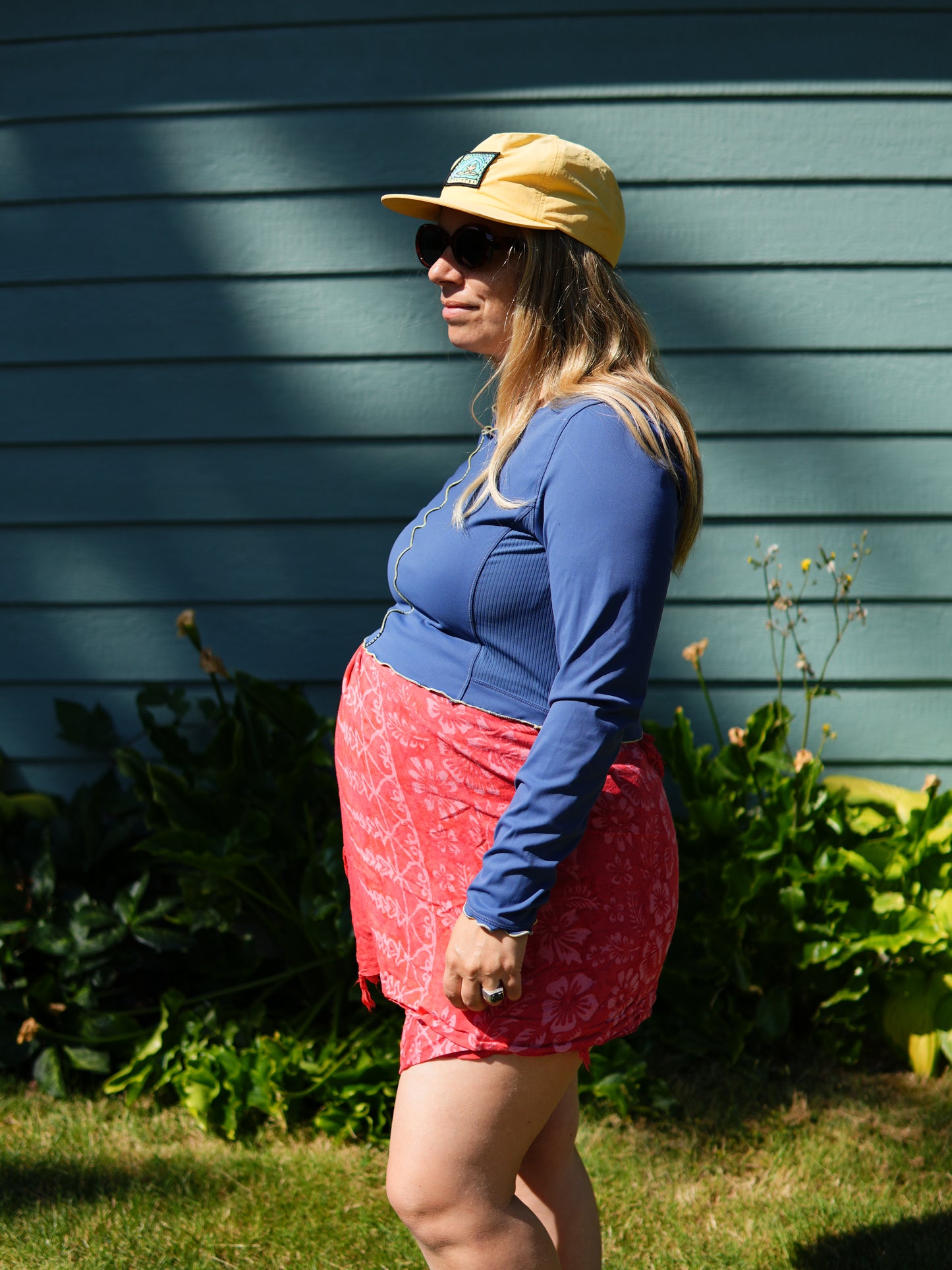 Contrast Sun Shirt #5