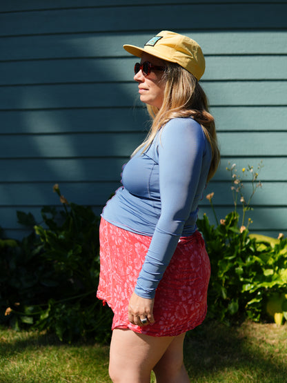 Contrast Sun Shirt #7
