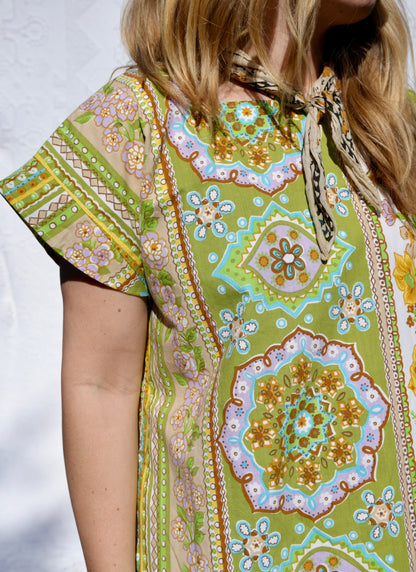 Psychedelic Flower Dress