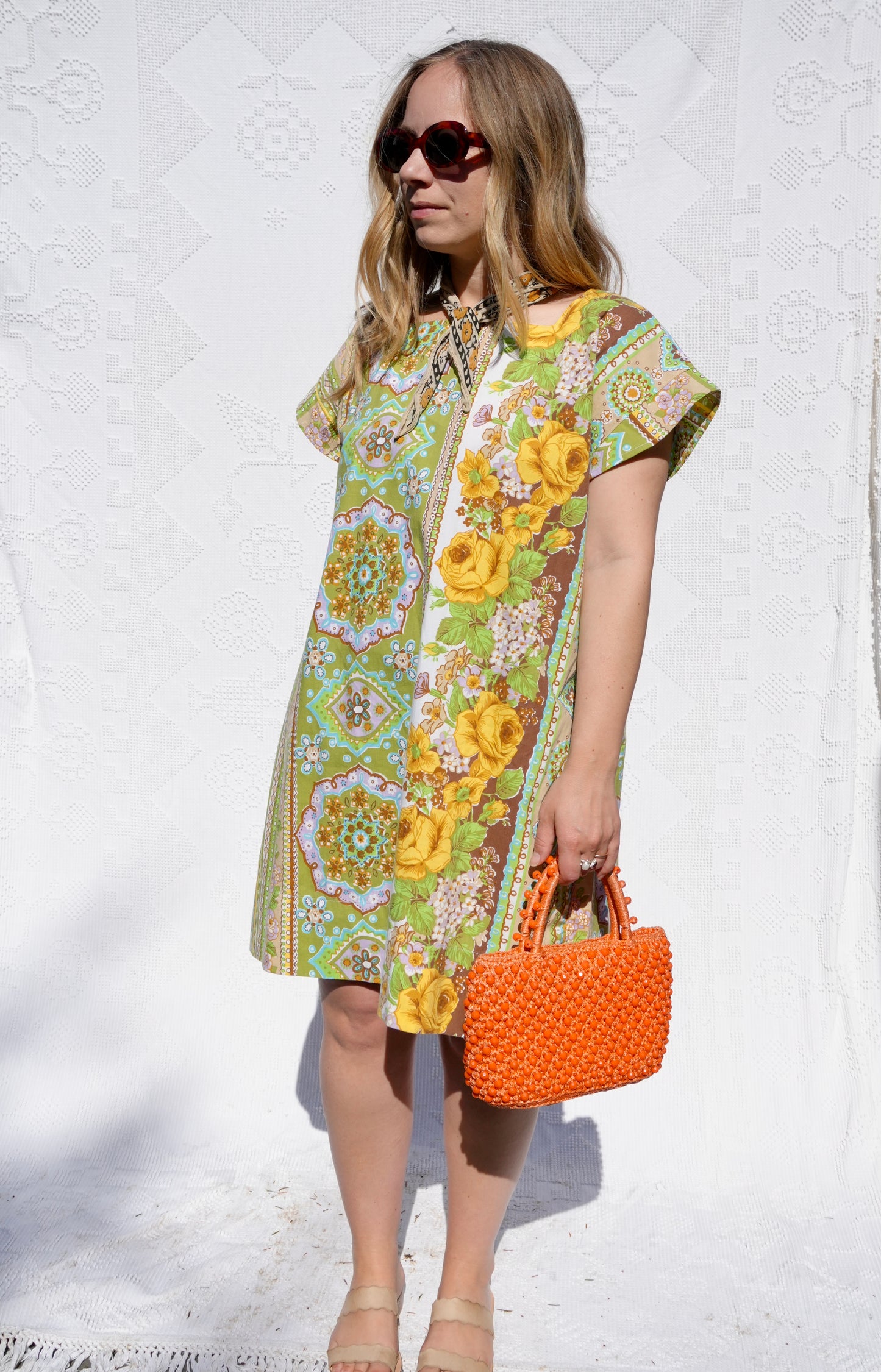 Psychedelic Flower Dress