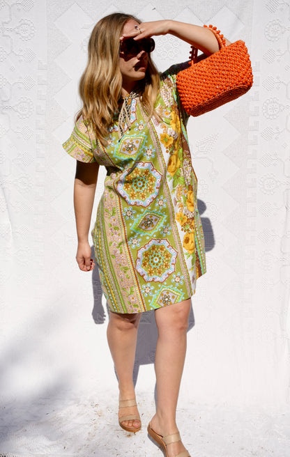 Psychedelic Flower Dress
