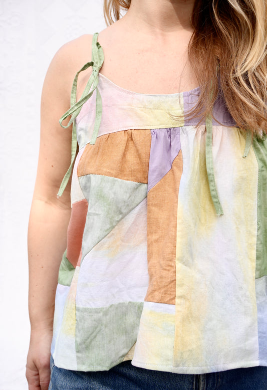 Quilt Tie Tank #1