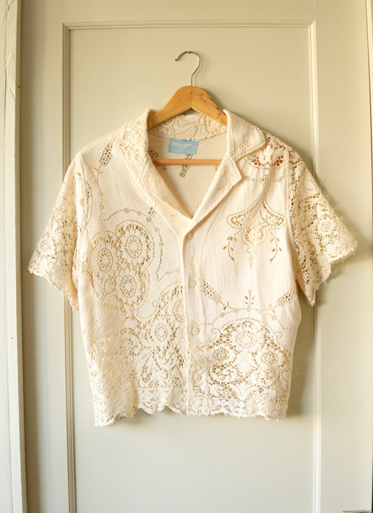 Lace Camp Shirt