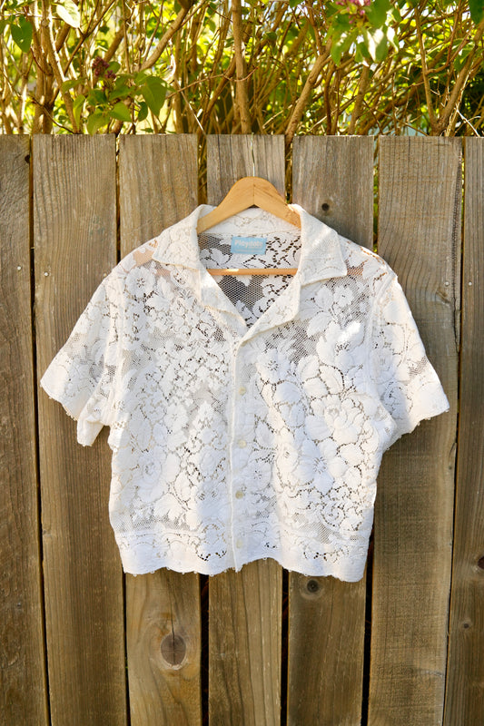 Lace Camp Shirt
