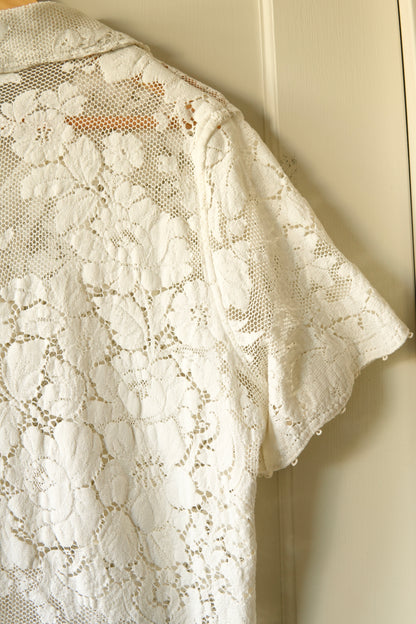 Lace Camp Shirt