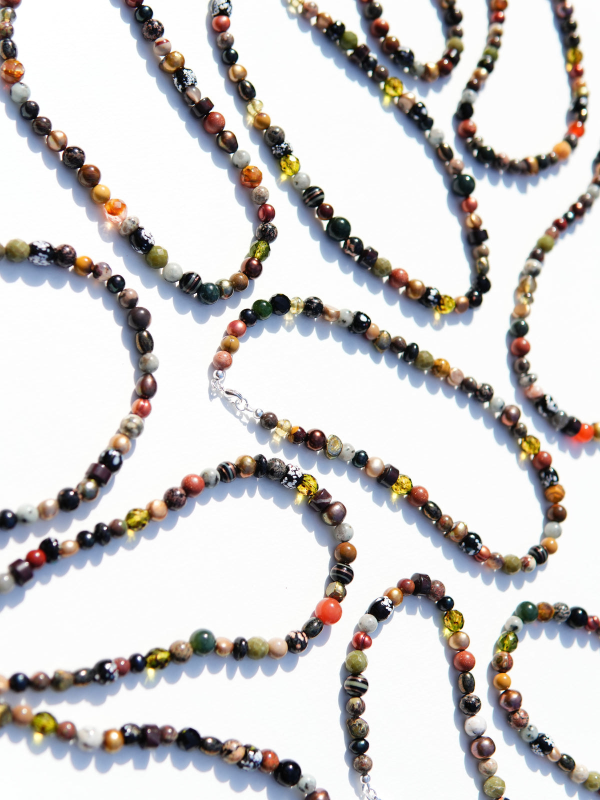 Sphere Strand in Warm Tones