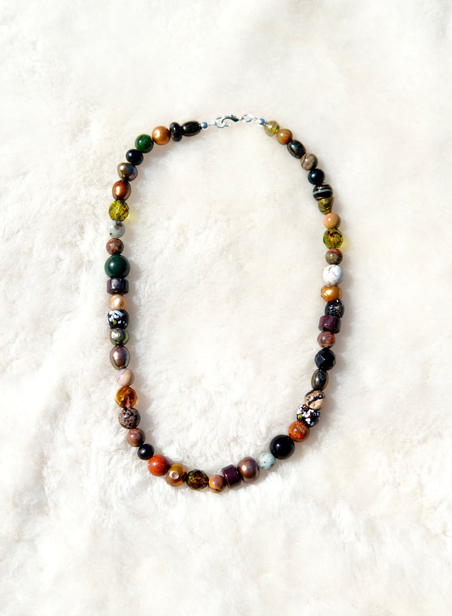 Sphere Strand in Warm Tones