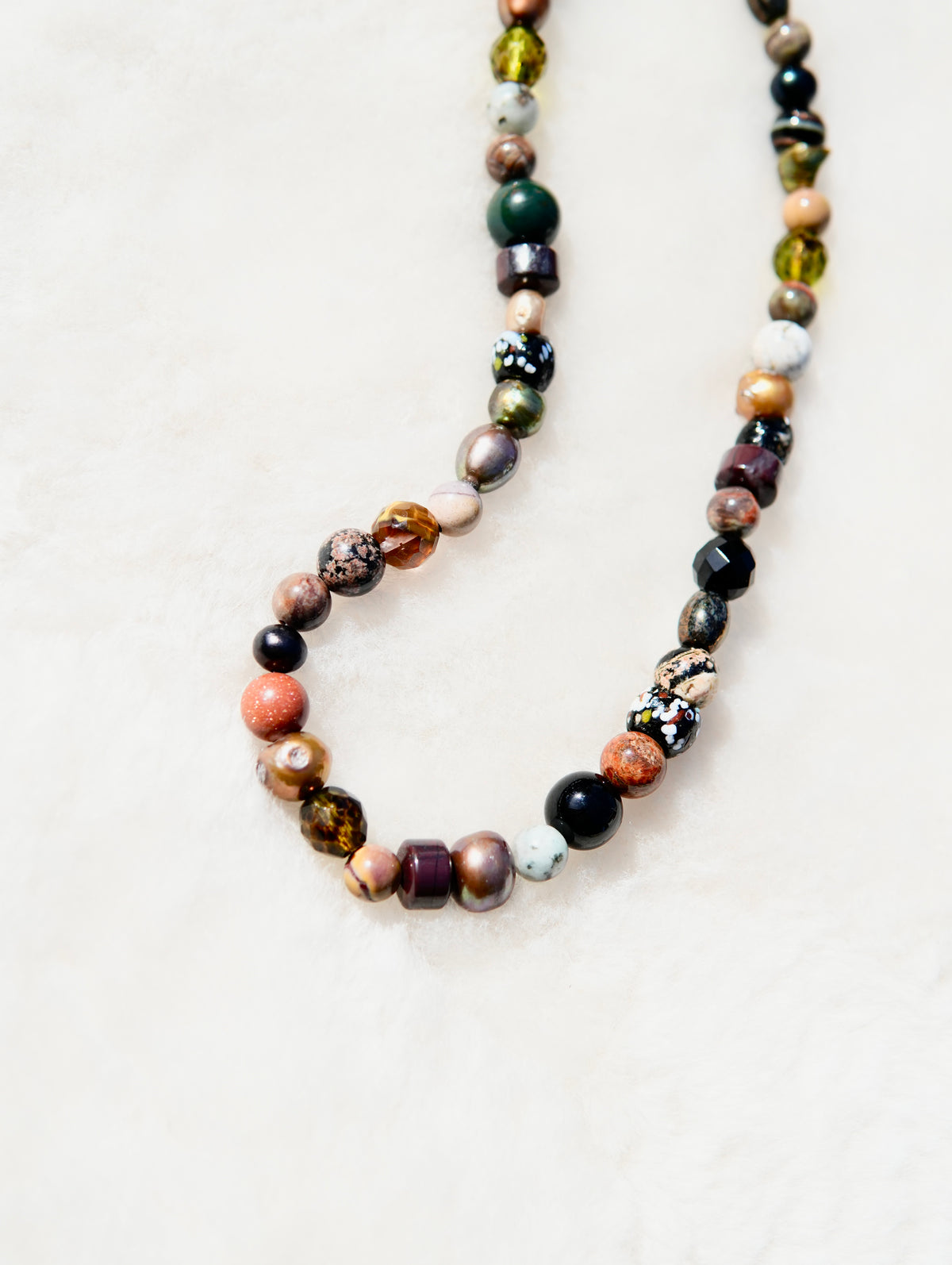 Sphere Strand in Warm Tones