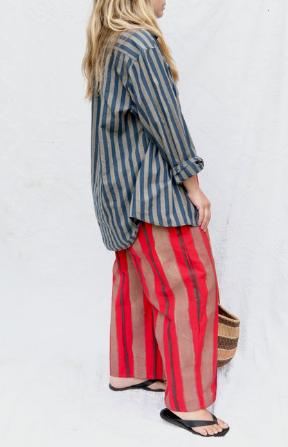 Panter Pants in Red/Sand (S/M)
