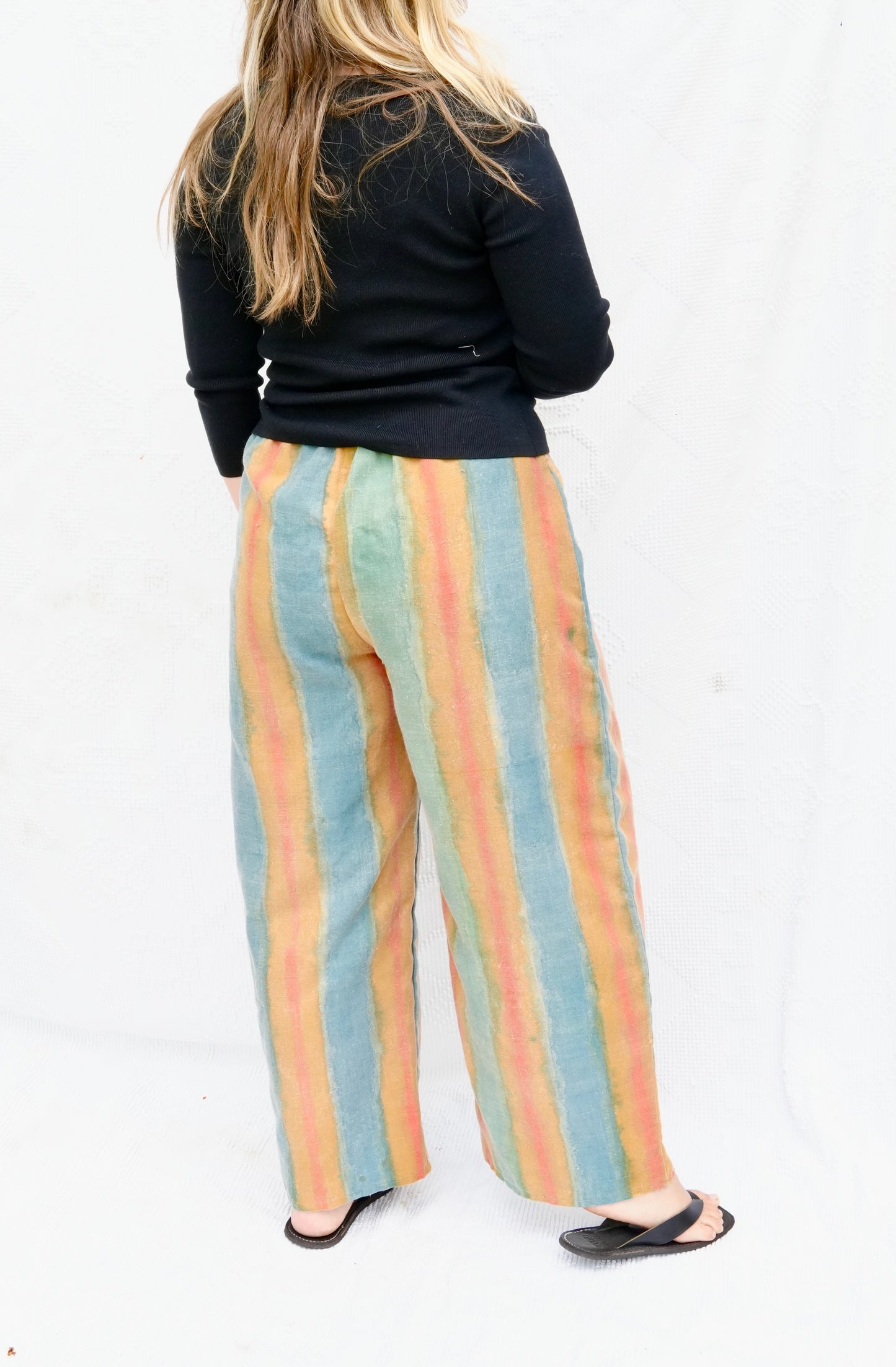Panter Pants in Primary Watercolor (S/M)