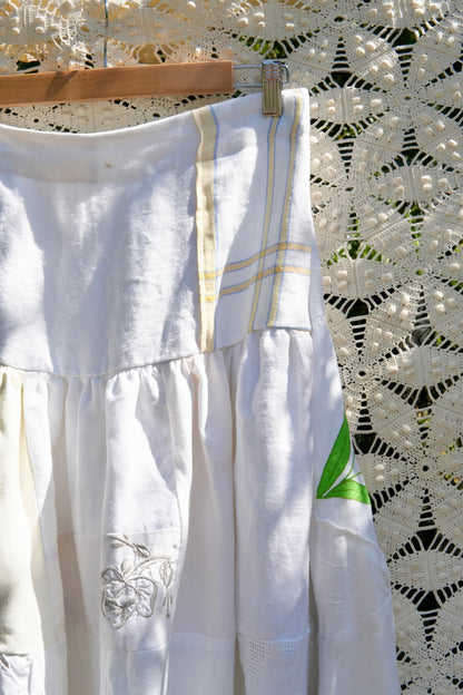 Tiered Linens Skirt (Size 2)