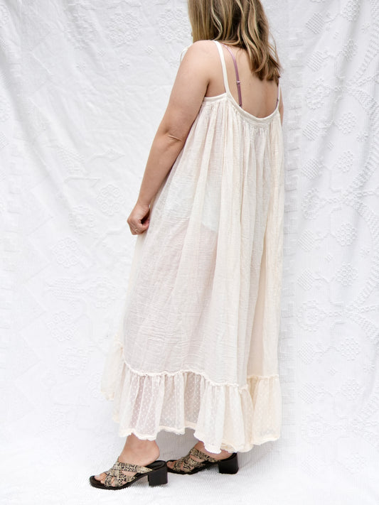 Gauze Billow Dress