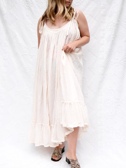 Gauze Billow Dress