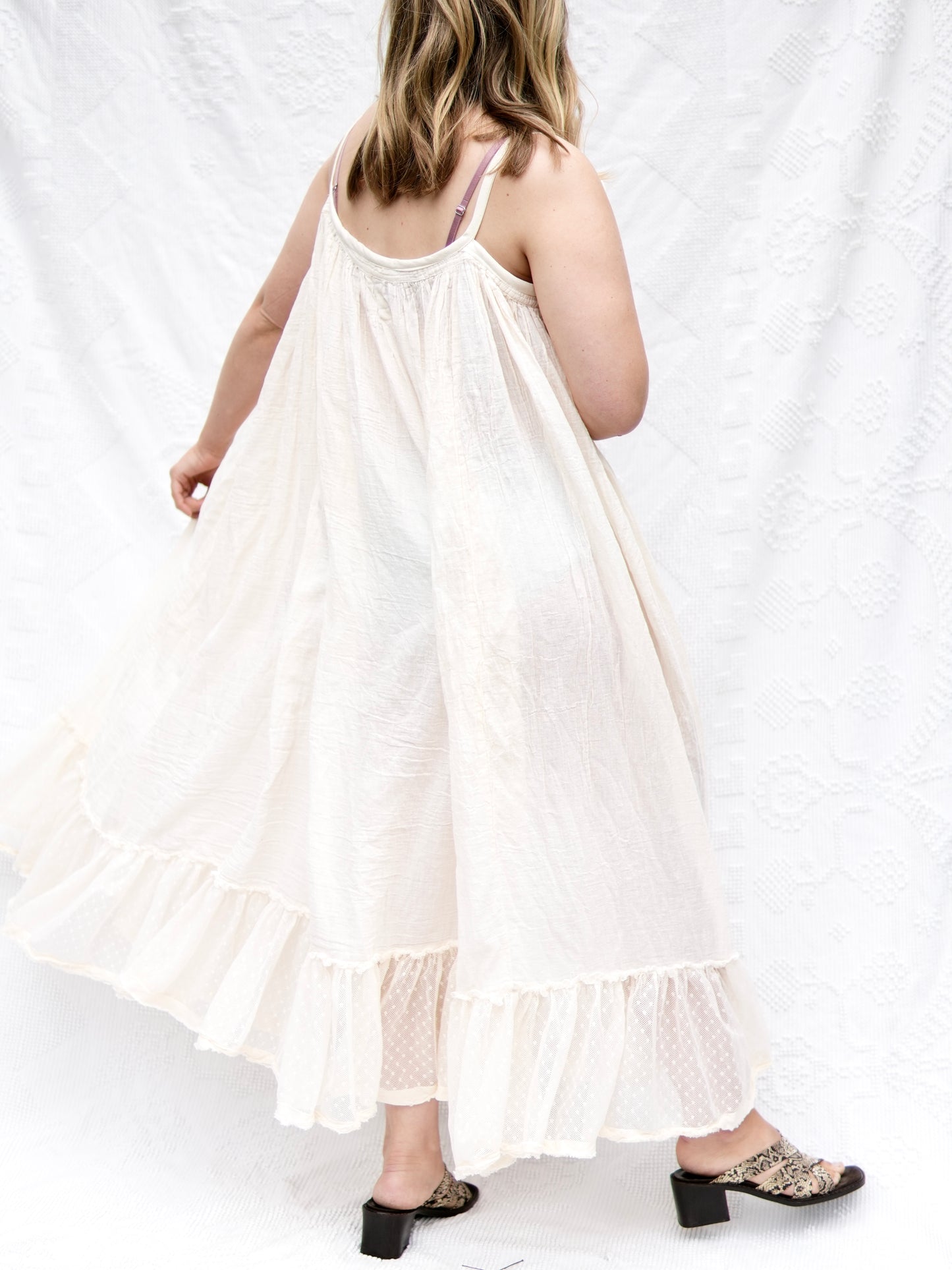 Gauze Billow Dress