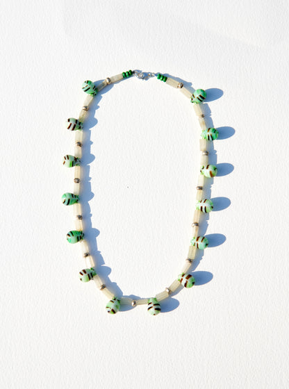 Czech Glass Drop Necklace #1