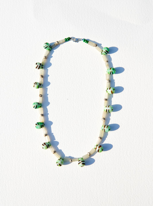 Czech Glass Drop Necklace #1