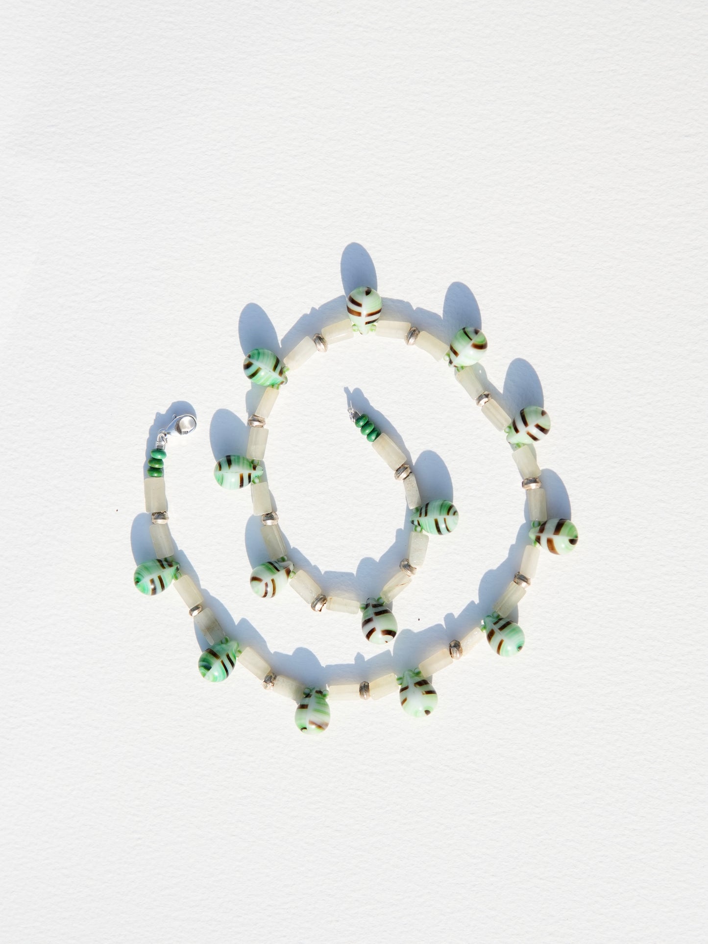 Czech Glass Drop Necklace #1