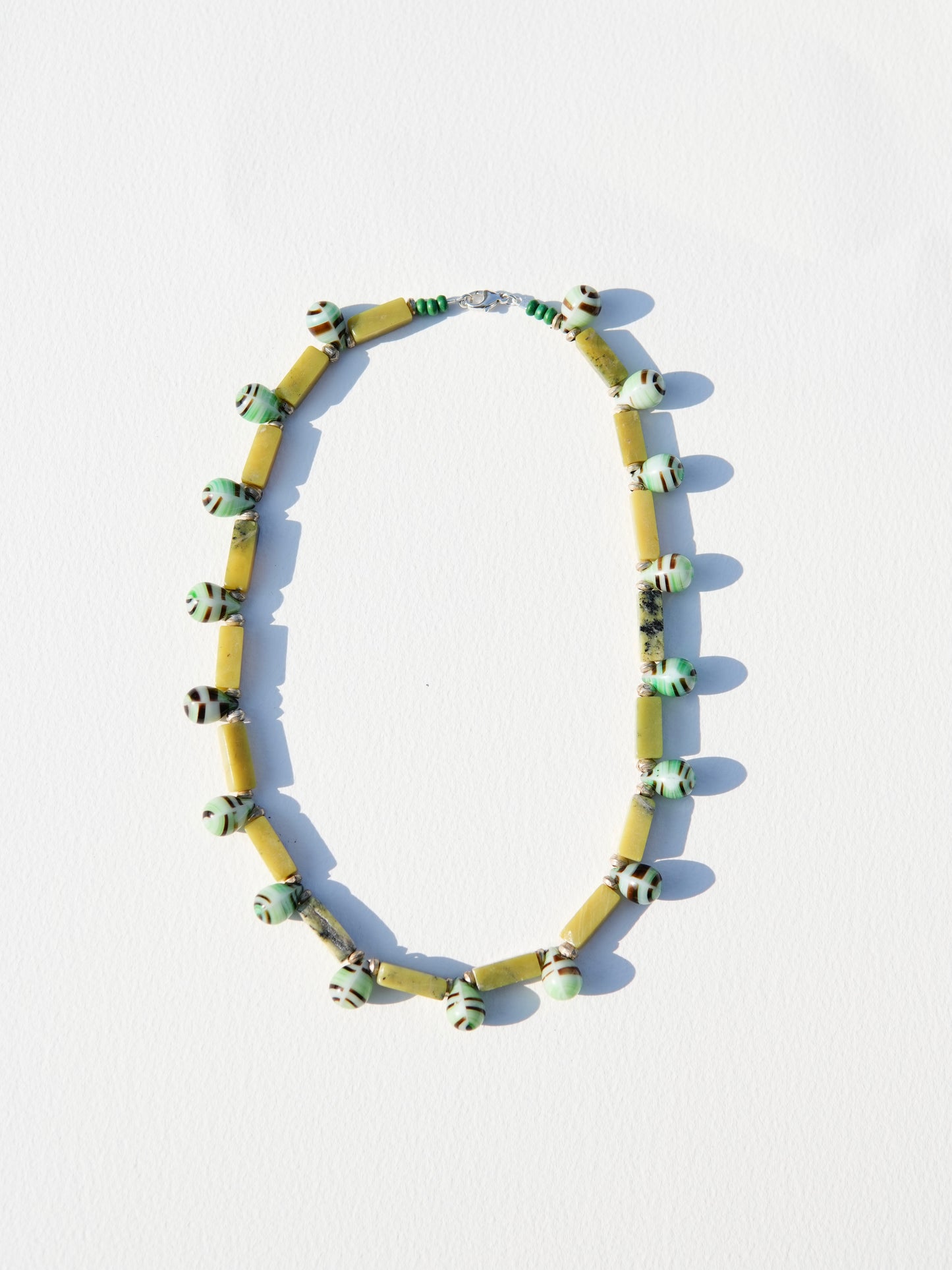 Czech Glass Drop Necklace #2
