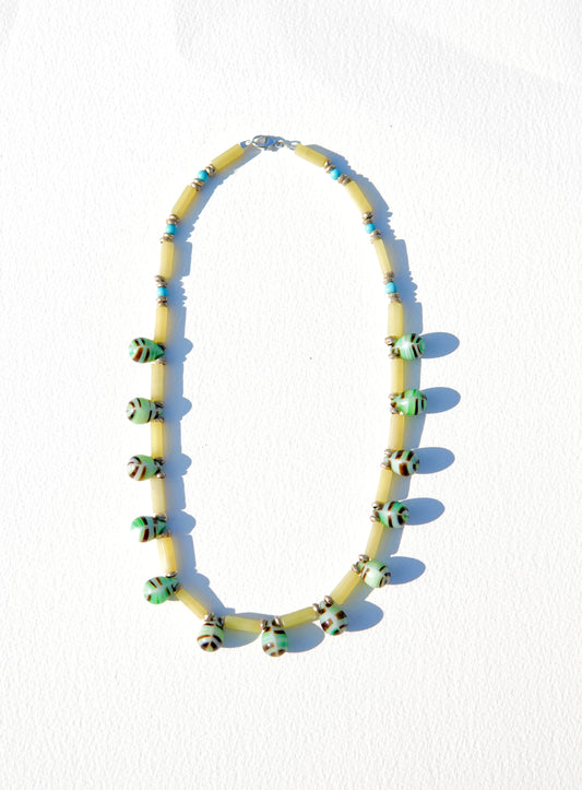 Czech Glass Drop Necklace #3