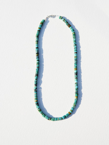 Heishi Turquoise Necklace #1