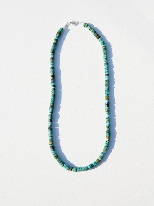 Heishi Turquoise Necklace #1