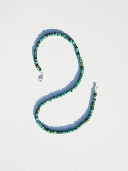 Heishi Turquoise Necklace #1