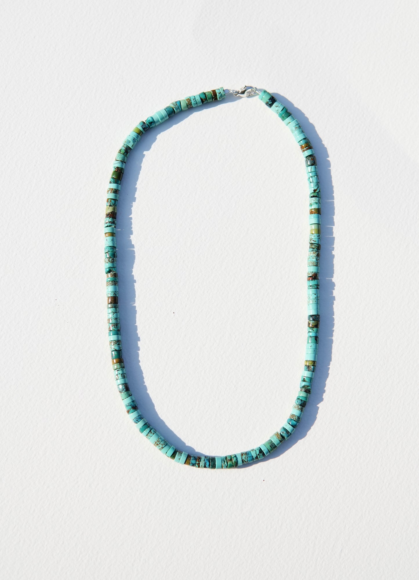 Heishi Turquoise Necklace #2