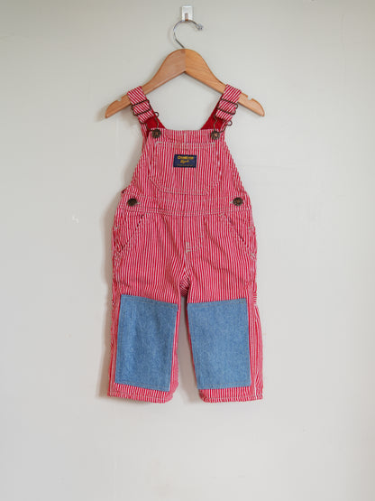 Knee Patch Red Hickory Overalls (9m)