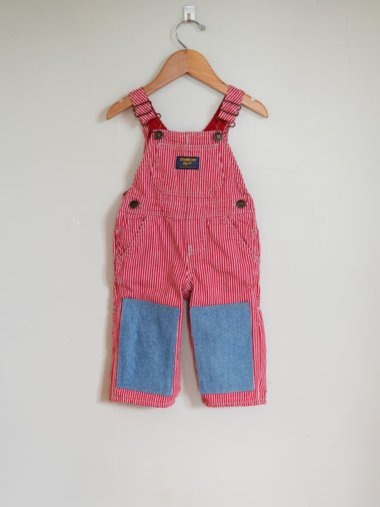 Knee Patch Red Hickory Overalls (9m)