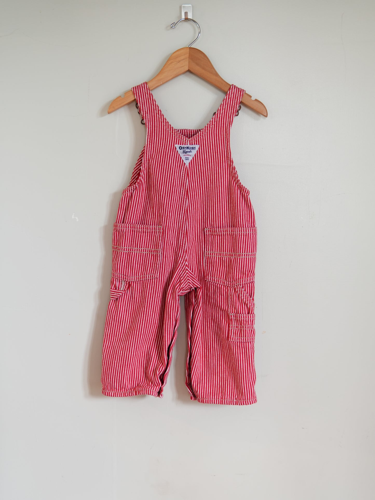 Knee Patch Red Hickory Overalls (9m)