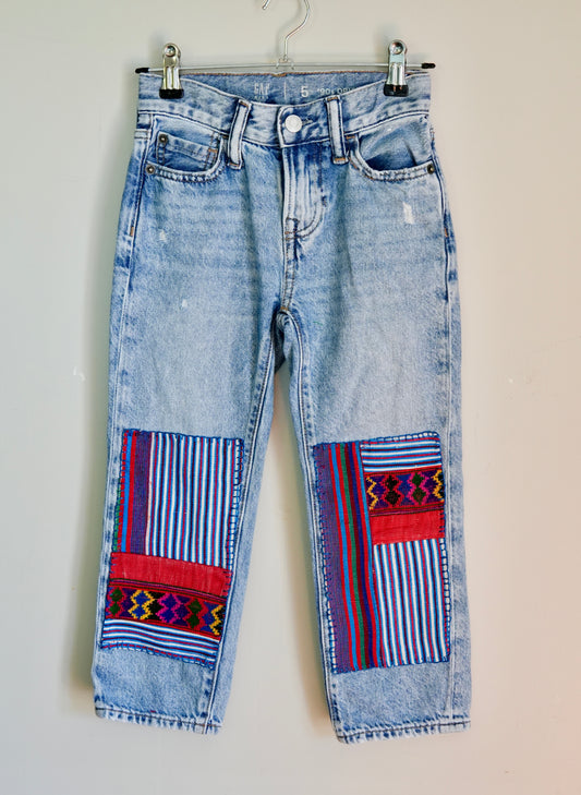 Woven Knee Patch Pants (5y)