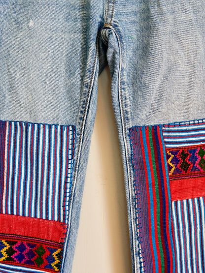 Woven Knee Patch Pants (5y)