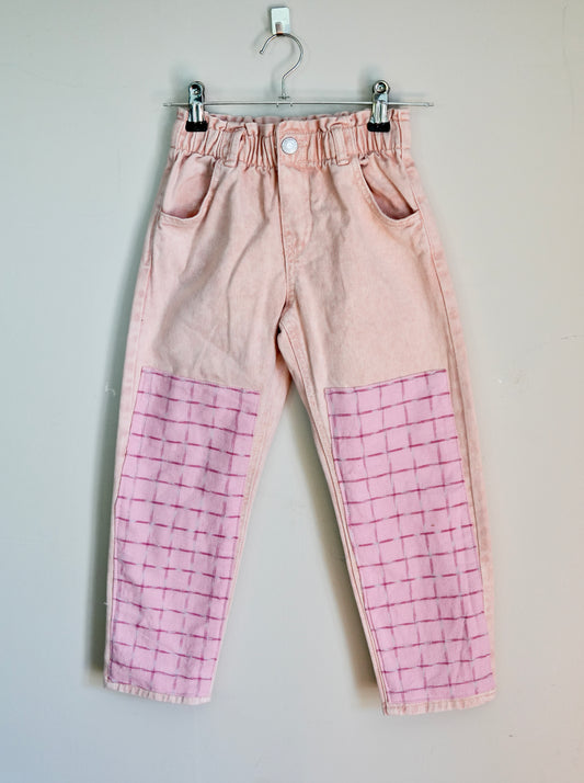 Ikat Check Double Knee Pants (5y)