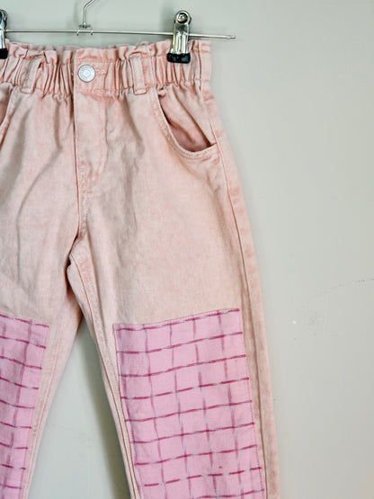 Ikat Check Double Knee Pants (5y)