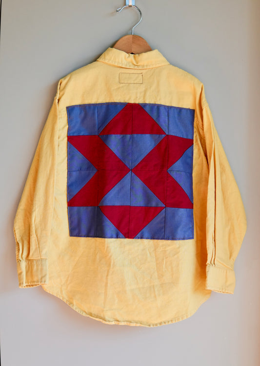 Patchwork Butter Button Up (6/7y)
