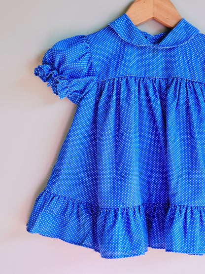 Micro Dot Vintage Dress (12/18m)
