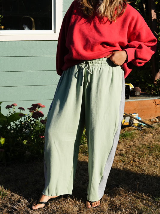 Wedge Sweats #10 (mint/grey)
