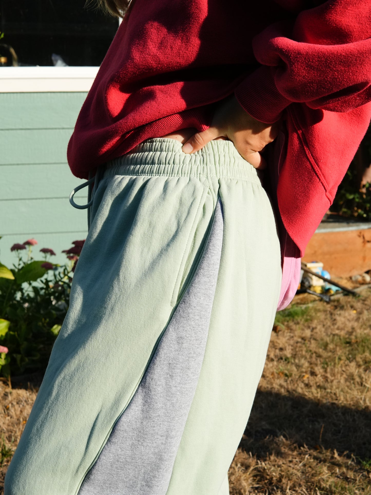 Wedge Sweats #10 (mint/grey)