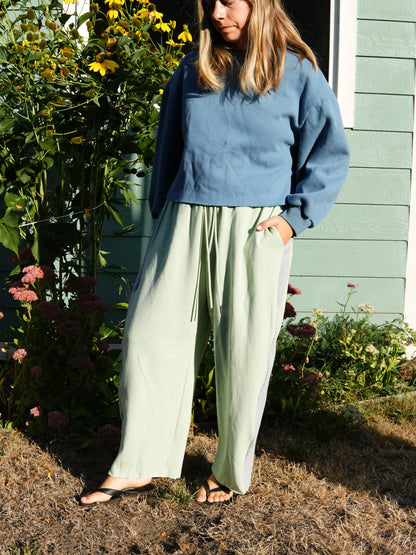 Wedge Sweats #10 (mint/grey)