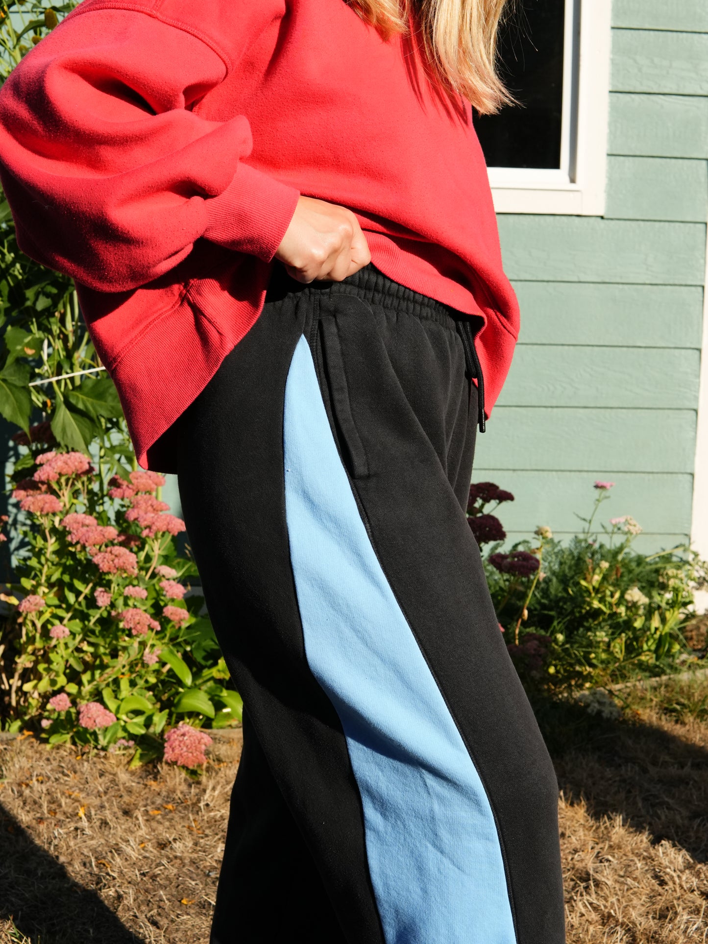 Wedge Sweats #11 (black/sky)