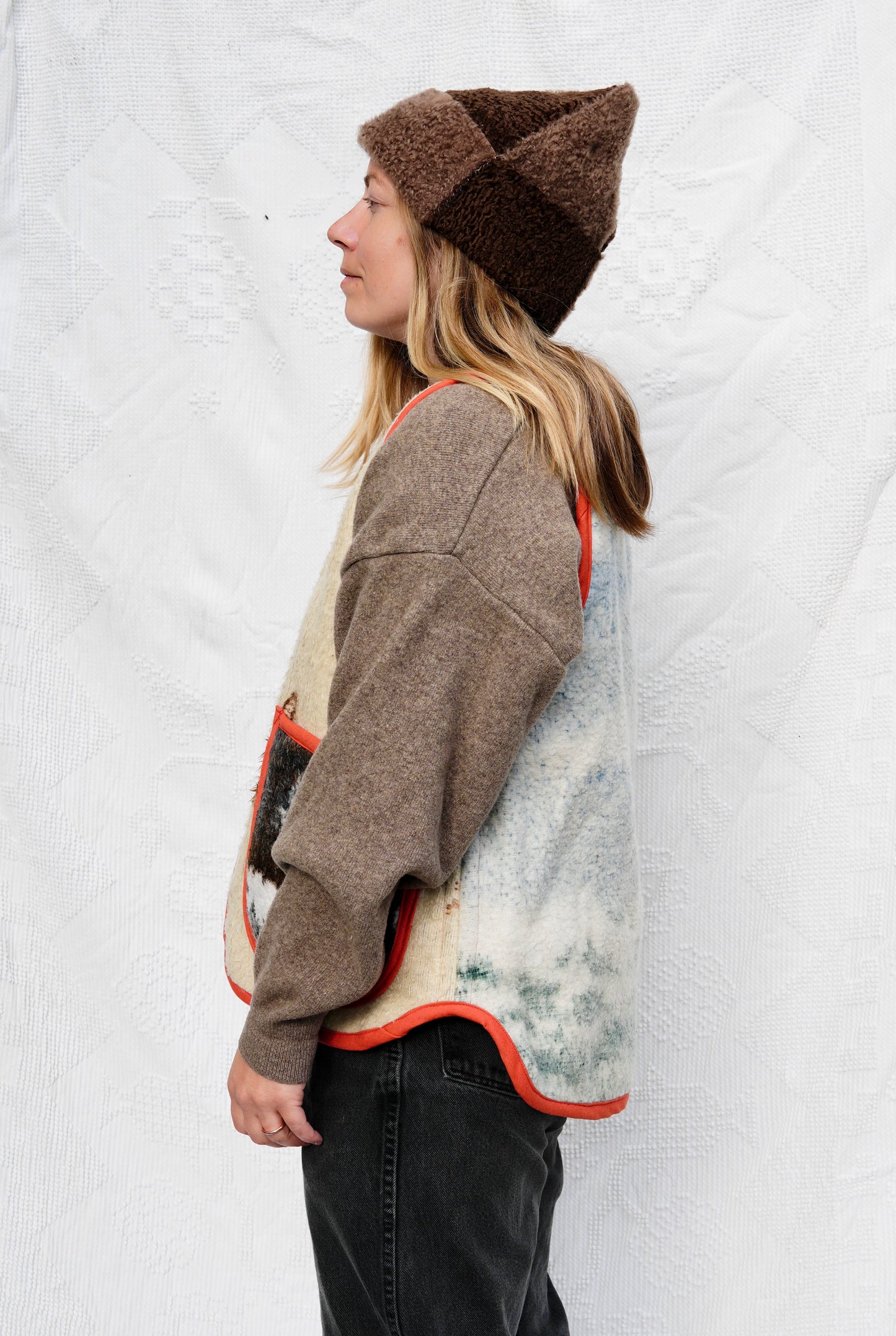 Camo Blanket Vest (S/M)